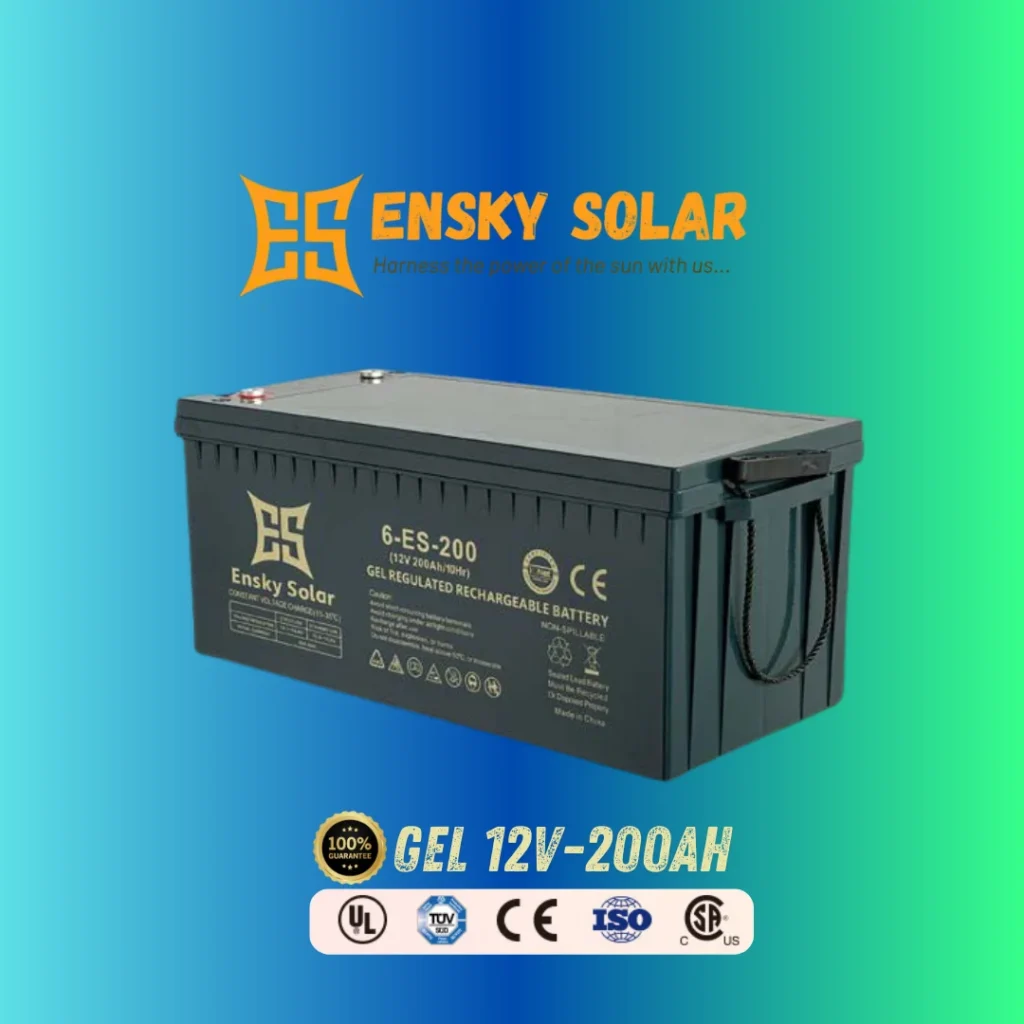 200AH ​​12V Deep Cycle Gel Battery