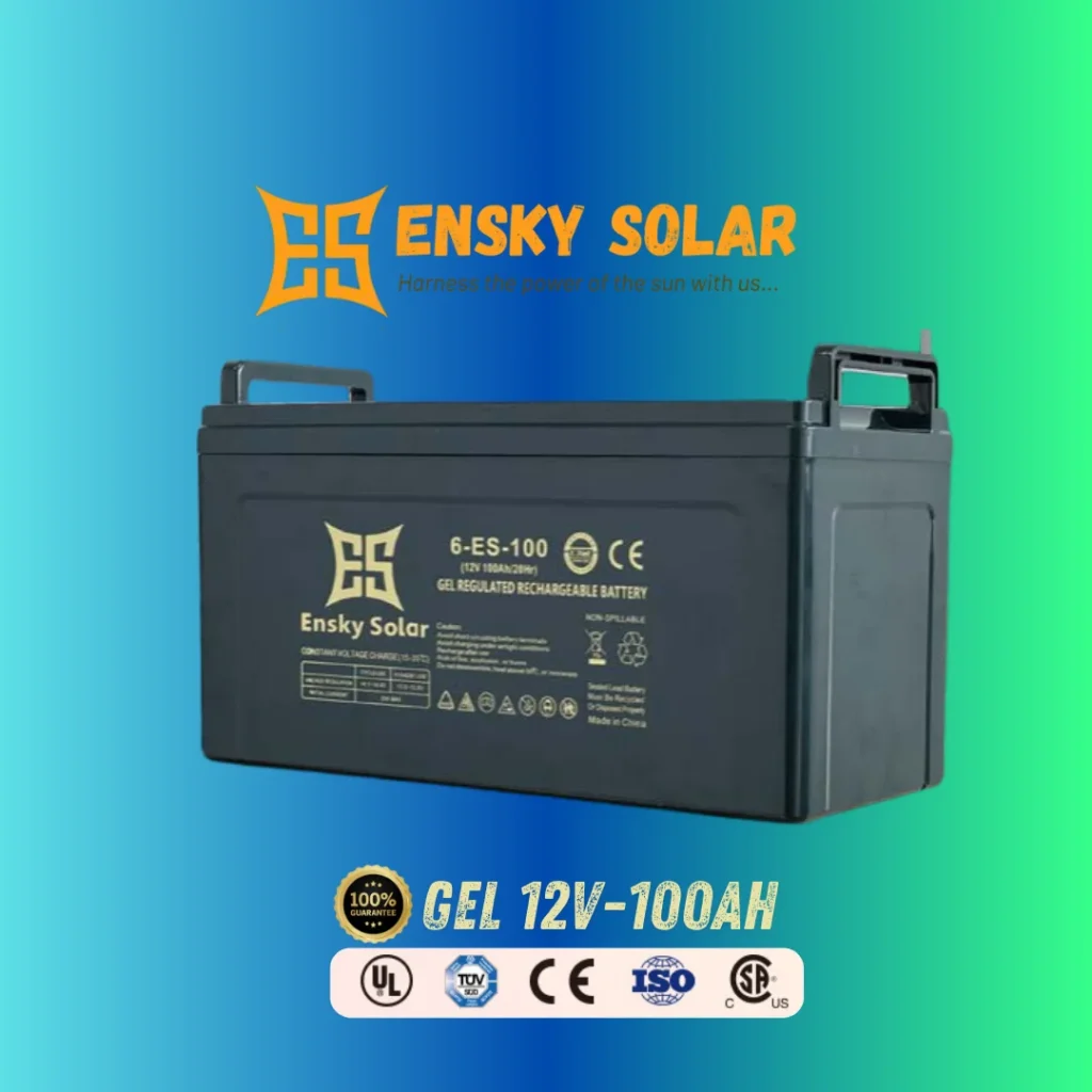 100AH ​​12V Deep Cycle Gel Battery