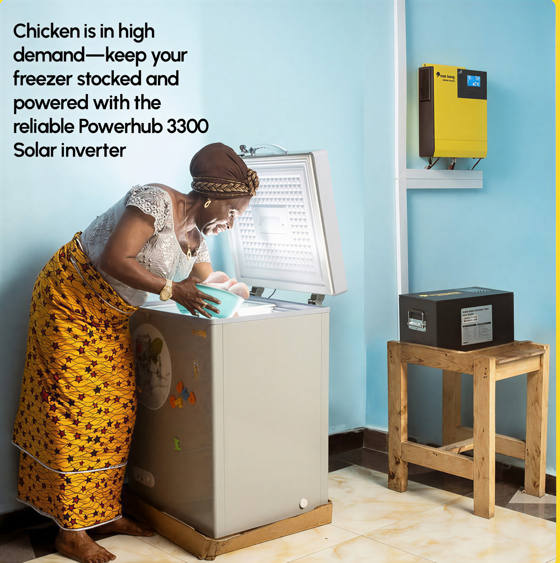 3.3KW Hybrid Inverter with Built in MPPT - Sunking - Image 2