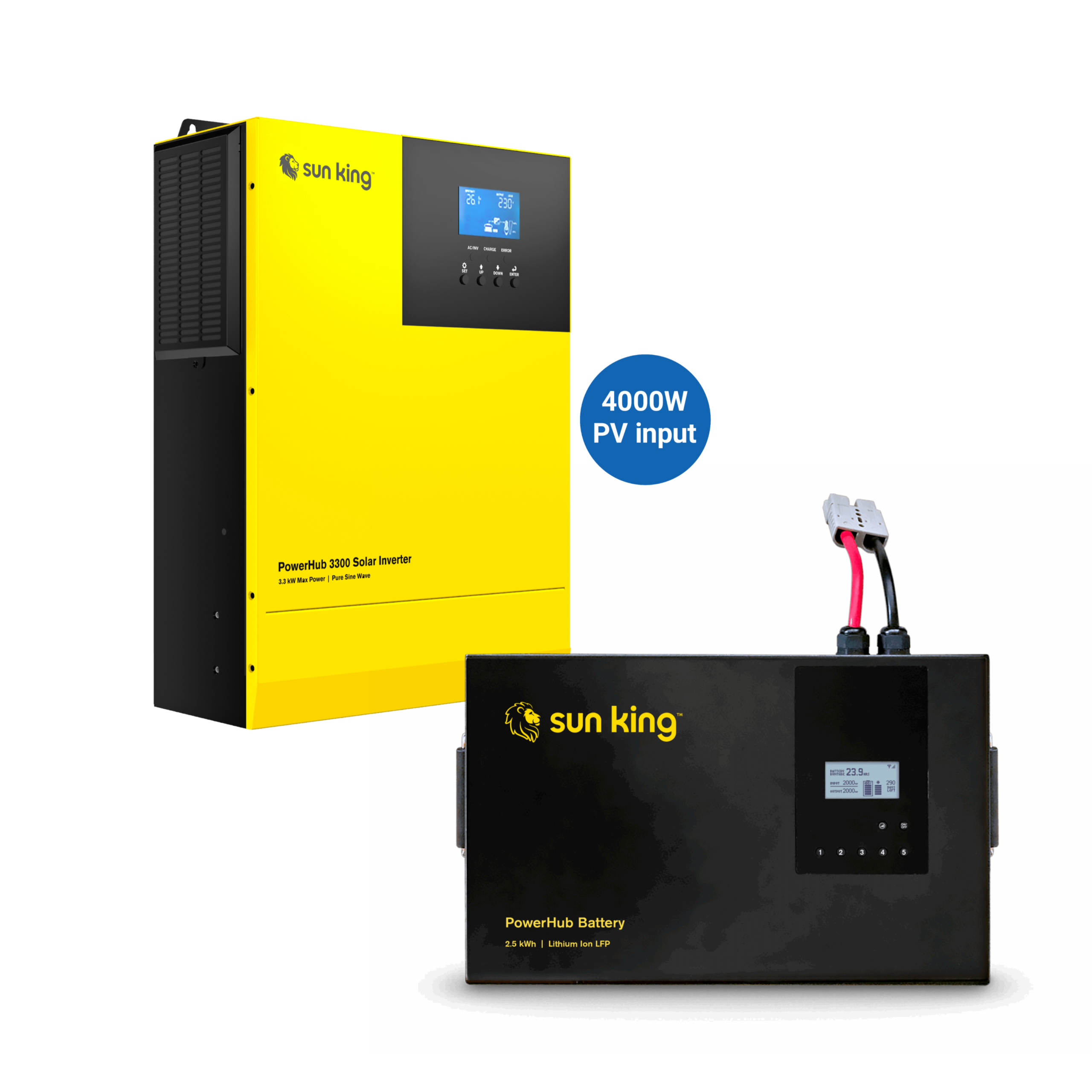 Sun King PowerHub 3.3kw + 2.5kwh