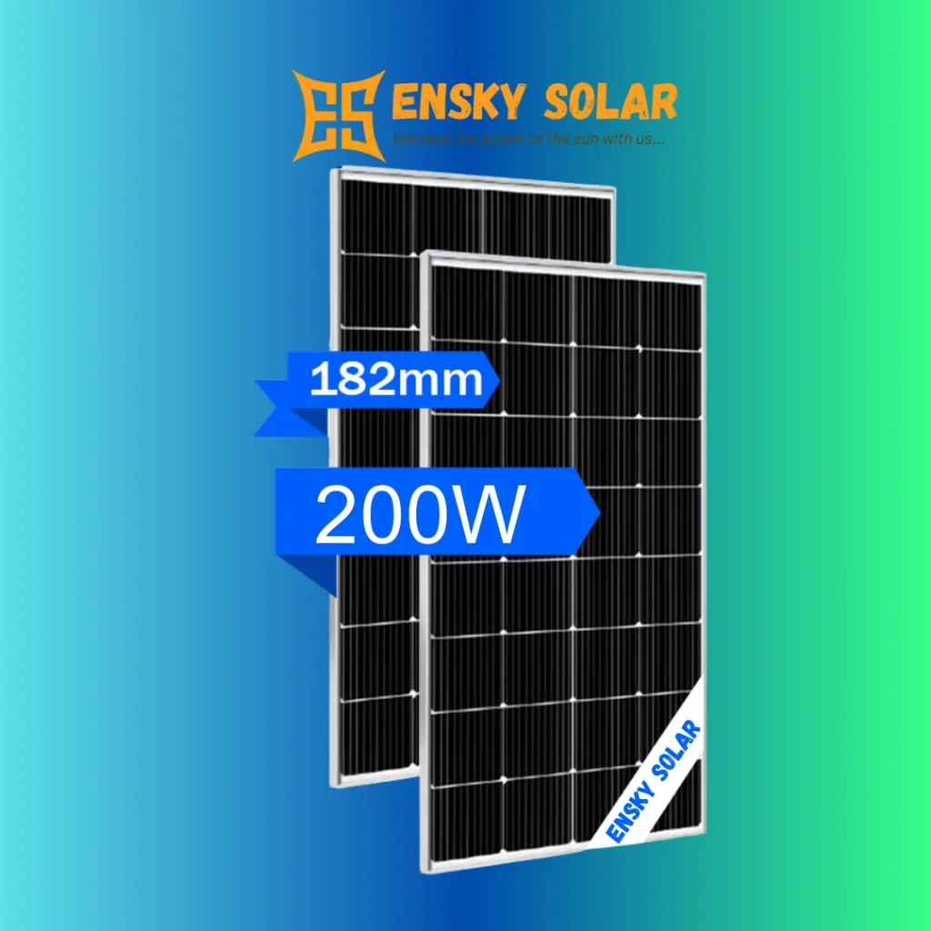 200W solar panel - Ensky Solar