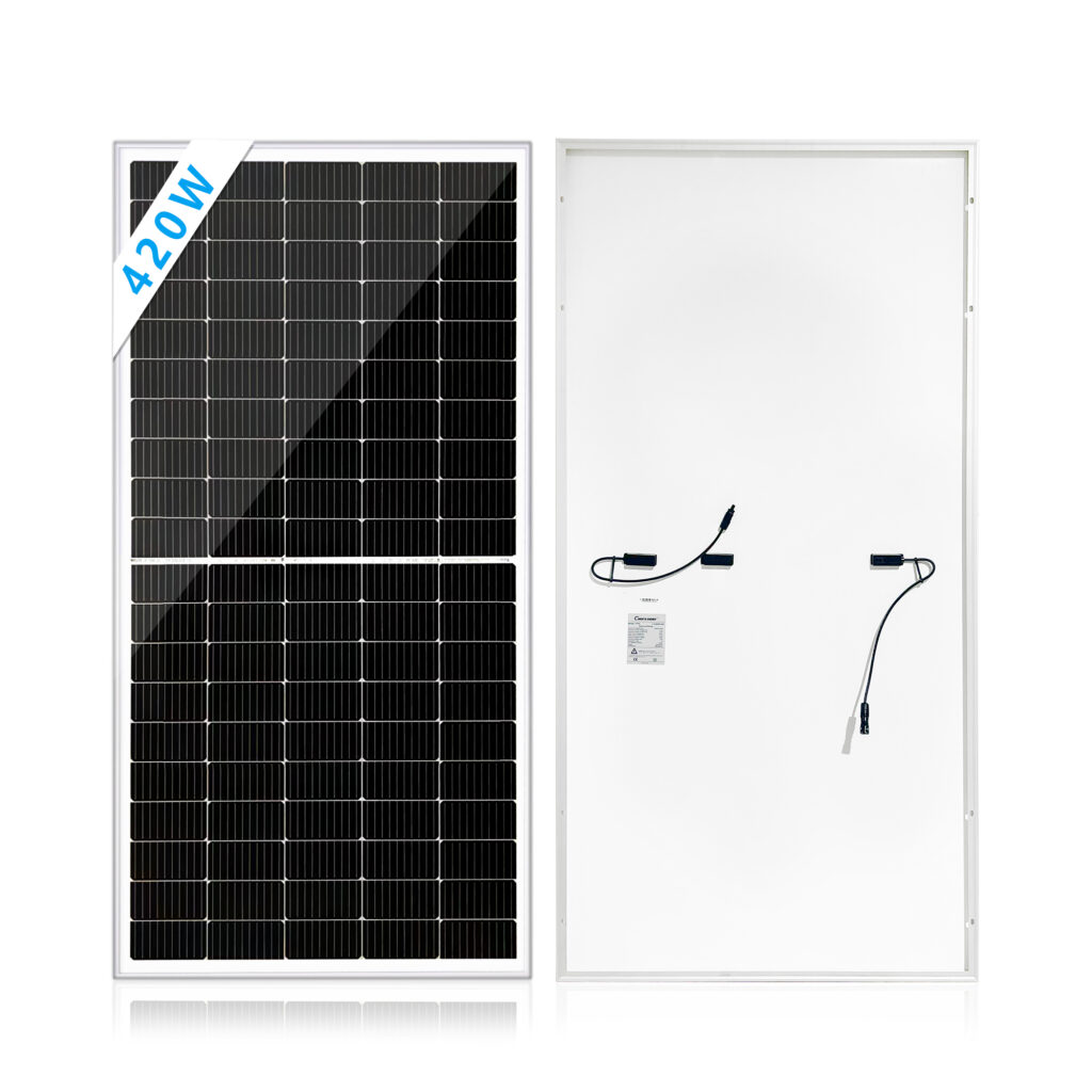 420W Mono Half Cell Solar Panel CE-M420W